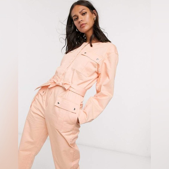 & Other Stories Pocket Detail Utility Jumpsuit Coveralls - 4 - Picture 1 of 11